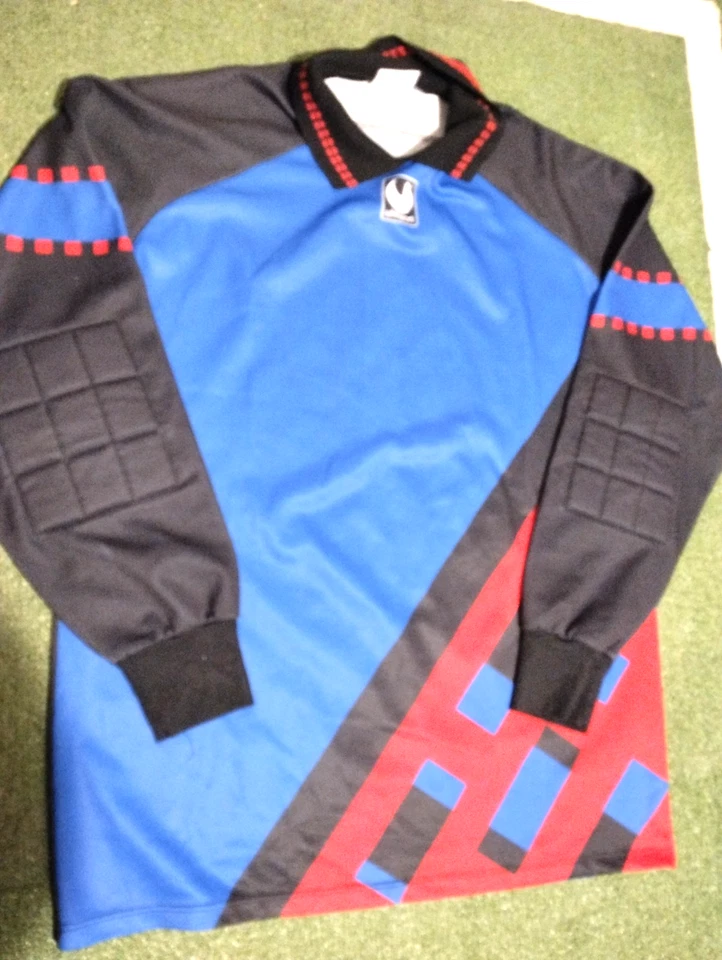 Uhlsport Maglia Calcio Portiere Goalkeeper FOOTBALL Shirt Vintage 90 GARDIEN XL - Immagine 1 di 4