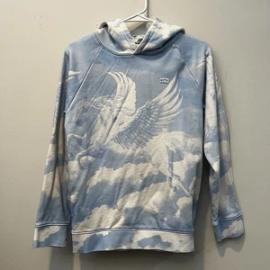 Kith Pegasus Williams 3 Hoodie Blue Size Youth 12 - Picture 1 of 3