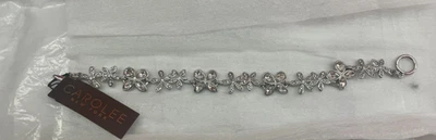 Pulsera Carolee Cristales Mariposa y Flores Foto 1 de 3