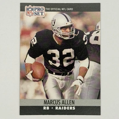 1990 Pro Set Marcus Allen #538 Los Angeles Raiders 10*5 - Image 1 of 2