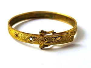 Vintage Armband mit viktorianischer Schnalle, 40er Jahre Vintage Schmuck - Bild 1 von 3