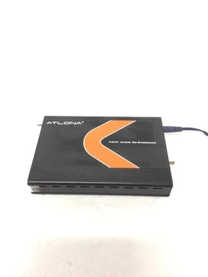 Desincrustador de audio HDMI Atlona AT-HD570 2 puertos HDMI sin adaptador de corriente, FUNCIONA Foto 1 de 4
