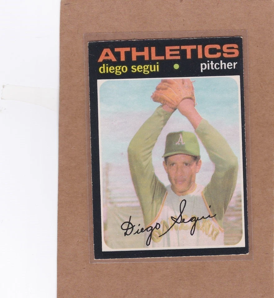 1971 O PEE CHEE BASEBALL DIEGO SEGUI #215 A'S EX+ *A41350 - Image 1 of 1