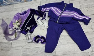 American Girl Puppe Gymnastik Set Jacke & Hose Lila Lavendel Retired JLY - Bild 1 von 8