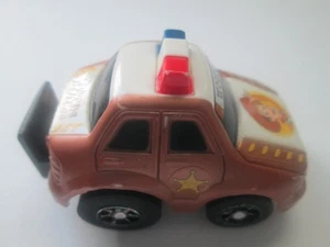 Disney Pixar Toy Story Nano Auto Pull Back Car (Woody Sheriff Car) - Bild 1 von 4