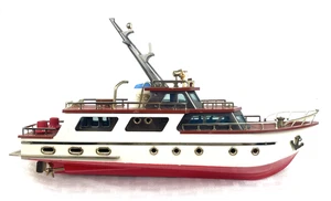 Caribbean Cruiser Ocean Yacht Boat AMTranistor Radio Waco Japón años 60-70 FUNCIONA - Imagen 1 de 9