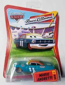 Disney Pixar The World of Cars Race O Rama #22 Mario Andretti Die-Cast NEW - Picture 1 of 3