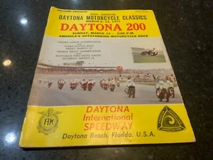 30. jährliches DAYTONA 200 MOTORRADKLASSIKER RENN-SOUVENIRPROGRAMM - 1971 - Bild 1 von 15