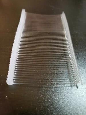 Sujetador de barra de pistola Price Tag 3 pulgadas blanco transparente estándar pasador etiqueta adjuntar ropa Foto 1 de 2