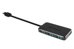 Transcend USB Hub High Speed Data Transfer USB 3.0 - 4 Port Hub - Picture 1 of 5