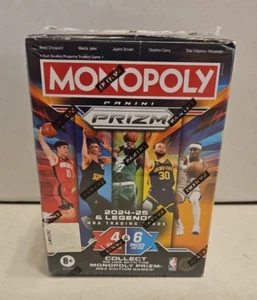 Monopoly Prizm 2024-25 NBA Trading Cards & Legends Booster Box G1310 - Nuovo H - Foto 1 di 6
