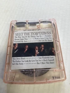 THE TEMPATIONS "MEET THE TEMPTATIONS " MUNTZ 4 TRACK TAPE CARTRIDGE TESTED - Foto 1 di 2
