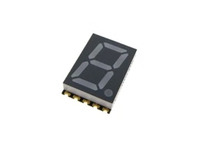 0.39" 1 Digit 7-Segment LED Display SMD Surface Mount common anode - Blue - Picture 1 of 1