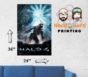 Halo 4 Wall Poster Multiple Sizes Available 11x17-24x36 - Picture 1 of 2