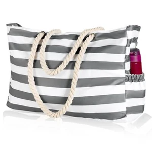 Beach Bags for Women Extra Large Family Waterproof Sandproof Beach Tote Bag w... - Picture 1 of 7