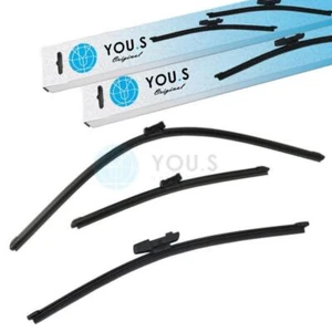 YOU.S Scheibenwischer Wischer SET VORNE + HINTEN für SEAT ALHAMBRA (710, 711) - Picture 1 of 3
