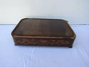 ..ancien socle en bois pour globe de marié - Foto 1 di 7