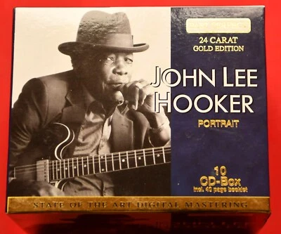 John Lee Hooker – Portrait - BOX SET - 10 x CD -  24 Carat Gold Edition - BLUES - Bild 1 von 4