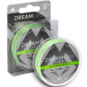 Mikado Linea intrecciata Dreamline verde fluo ultraleggero 150 m - Foto 1 di 3