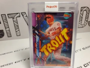 Mike Trout 2021 Topps Project 70 #642 🔥 RISK 🔥 Los Angeles Angels - Picture 1 of 2