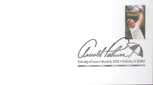 2020 USPS First Day of Issue honoring Arnold Palmer - Picture 1 of 1