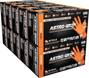 SAS 66472 Astro-Grip Powder-Free Exam Grade Nitrile Gloves, Medium, Case of 1000 - Picture 1 of 7
