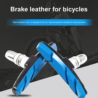 2Pcs/Pair V Type Brake Pads Shoes For BMX Road MTB Bike Bicycle Road Cycling • 7.02€