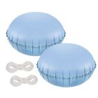 2 Pack 4 x 4ft Large Pool Cushion for Above Ground Pools, 0.3mm Thick Po9924