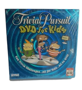 Trivial Pursuit DVD for Kids Board Game Sealed 2006 Parker Brothers - Picture 1 of 12