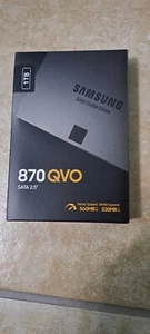 SSD SAMSUNG 870 QVO 1000GB 1TB HARD DISK STATO SOLIDO SATA 3 2,5" - Foto 1 di 2