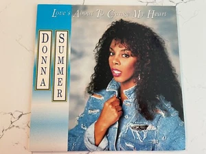 Donna Summer - Love's About To Change My Heart - 1989 Vinyl 12'' Single - Picture 1 of 3