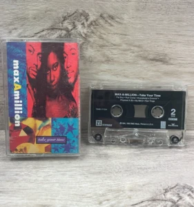 MAX-A-MILLION TAKE YOUR TIME Cassette Tape OG 1995 Electronic House Reggae Rare - Picture 1 of 2