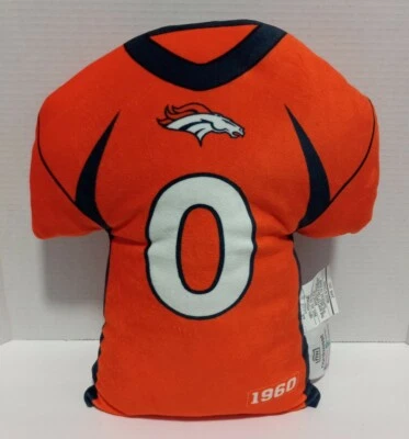 Camiseta de los Denver Broncos NFL almohada de 14" noroeste Foto 1 de 4