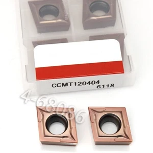 10PCS CCMT120404 ZM6118 CCMT431 carbide turning inserts for stainless steel CNC - Picture 1 of 6