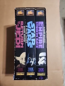 Star Wars Trilogie Box Set 1995 Videobänder VHS 1995 Original THX Edition Vintage - Bild 1 von 6