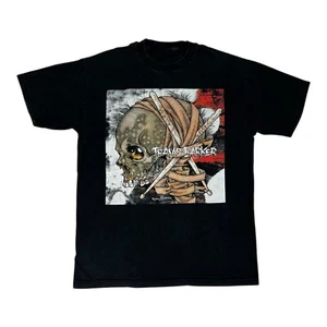 Travis Barker Pushead Give The Drummer Some Shirt Blink 182 Famous Star Size L - Picture 1 of 8