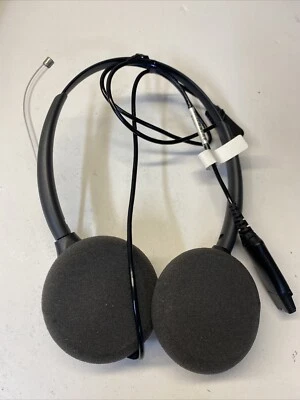 Plantronics SupraPlus H261 Binaural Headband Headset 64337-01 New - Image 1 of 2