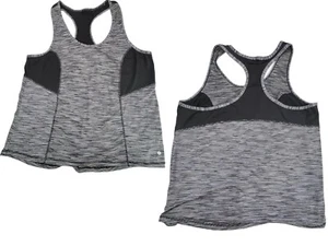 Xersion Tank Top Women Racerback Athletic Black Grey XL 40” Chest Relaxed Fit - Picture 1 of 6