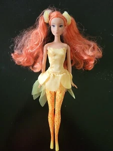 Barbie Fairytopia Dente di Leone Fata Farfalla Bambola Mancano Ali - Foto 1 di 10