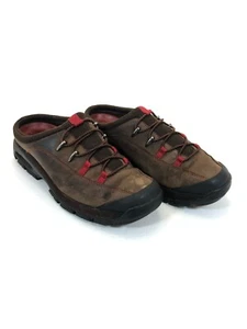 Cole Haan braun/rot wasserdicht Wanderpantoletten Damengröße 8B D15552 wenig gebraucht - Bild 1 von 9