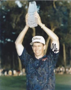 LEE JANZEN Signed 8 X10 Glossy Golf Photo COA - Picture 1 of 1