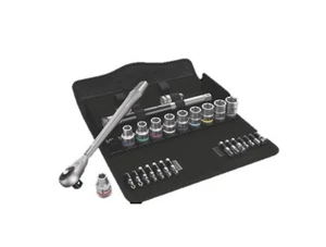 Wera 8100 SC10 Zyklop Ratchet Set, 28pc, 1/2" drive, (05004080001), Free Ship - Picture 1 of 1