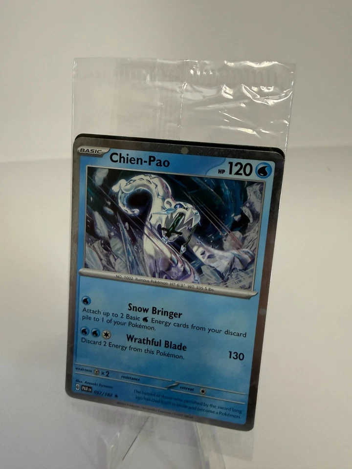 Chien-Pao 057/182 Cosmos Holo 2025 Knockout Collection Exclusive Pokémon NM - Image 1 of 1