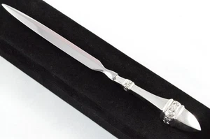 Antique Birmingham Sterling Silver Handle Letter Opener Hockley Pattern 1922 - Picture 1 of 6