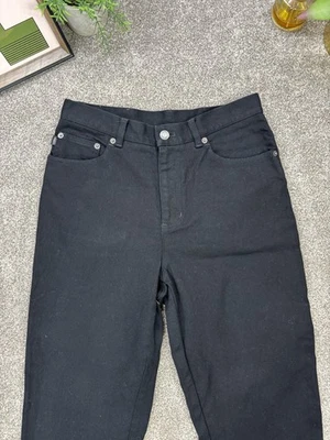 Lauren Ralph Lauren Jeans Women’s 8 Petite Straight Black Designer Streetwear - Image 1 of 4