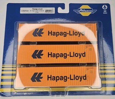ATH29160 Athearn Hapag-Lloyd 40' Containers - Image 1 of 2