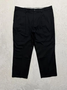 Pantalones chinos Dockers Easy caqui para hombre 40x29 negros calce clásico plisados elásticos - Imagen 1 de 15