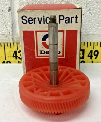 Delco Windshield Wiper Motor Gear w/Shaft 22021689 1978-91 GMC/Chevrolets (745) - Image 1 of 4