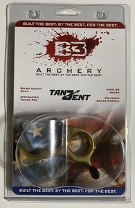 B3 Archery Tanjent Hinge Style Bow Release - Micro Adjust Sear Brass Bowhunter - Picture 1 of 3