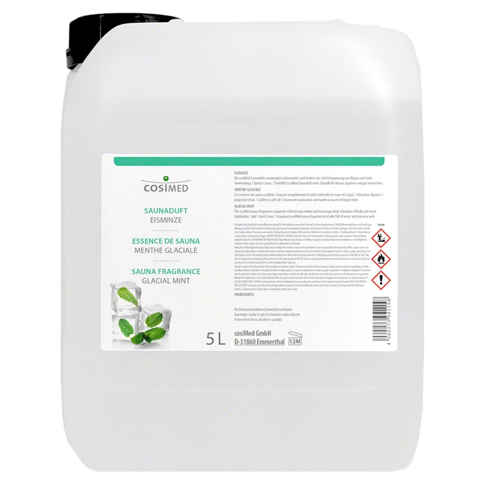 CosiMed Saunaduft Eisminze, 5 l - Bild 1 von 1